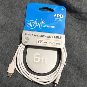 🖤6 ft Type C to Lightning Cable Phone Charger🖤